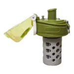 AquaSip Filterflasche - Grün – Bild 4