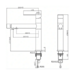 PURIUS INOX 3-Wege-Wasserhahn – Bild 2